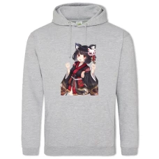 Hoodie with Print Azur Lane Hero Print 0071 - 2XL grey