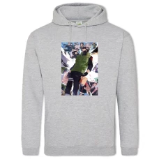 Hoodie with Print Naruto Kakashi - 2XL grey