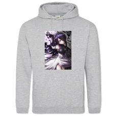 Hoodie with Print Owari No Seraph Asuramaru - 2XL grey