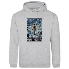 Hoodie with Print Ghost In The Shell Print - 2XL grey