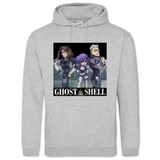 Hoodie with Print Ghost In The Shell Main Theme - 2XL grey