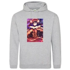 Hoodie with Print Date A Live Cute Kurumi Tokisaki - 2XL grey