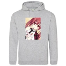 Hoodie with Print Date A Live Kotori Itsuka - 2XL grey