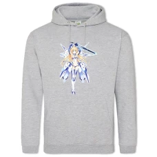 Hoodie with Print Date A Live Artemisia Bell Ashcroft - 2XL grey