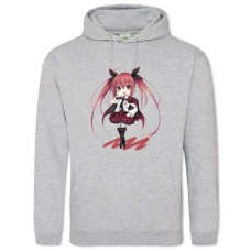 Hoodie with Print Date A Live Little Kotori Itsuka - 2XL grey