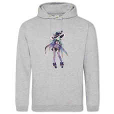 Hoodie with Print Date A Live Natsumi Witch - 2XL grey