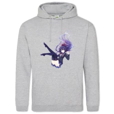Hoodie with Print Date A Live Flying Yatogami - 2XL grey