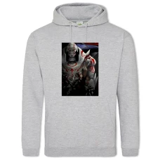 Hoodie with Print Fullmetal Alchemist Creature - 2XL grey