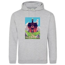Худі з принтом Віднесені Примарами House - 2XL сірий
