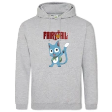 Hoodie with Print Fairy Tail Main - 2XL grey