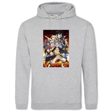 Hoodie with Print Fairy Tail Universe - 2XL grey