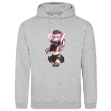 Hoodie with Print Darling In The Franxx Hero Zero Two - 2XL grey