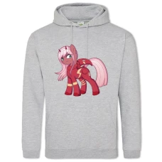 Hoodie with Print Darling In The Franxx Mlp Edition - 2XL grey