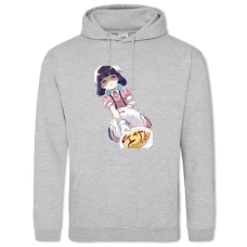 Hoodie with Print Blend S Maika Sakuranomiya Hero Girl - 2XL grey