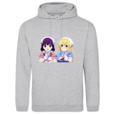 Hoodie with Print Blend S Girls - 2XL grey
