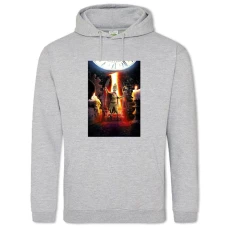 Худі з принтом 9 Дев'ять 1 - 2XL сірий