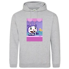 Hoodie with Print Happy Tree Friends With Duck - 2XL grey