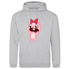 Hoodie with Print Happy Tree Friends GIGGles - 2XL grey