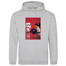 Hoodie with Print Lego Star Wars - 2XL grey
