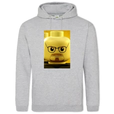 Hoodie with Print Lego Heisenberg - 2XL grey