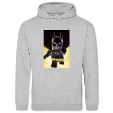 Hoodie with Print Lego Batman Hero - 2XL grey