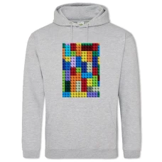 Hoodie with Print Lego Constructor - 2XL grey