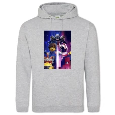 Hoodie with Print Lego Space - 2XL grey