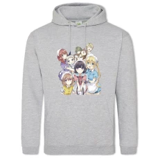 Hoodie with Print Blend S Main Characters - 2XL grey