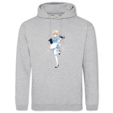 Hoodie with Print Blend S Kaho Hinata - 2XL grey