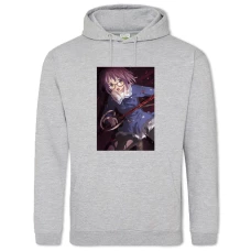 Hoodie with Print Beyond The Boundary Cute Kuriyama Mirai - 2XL grey