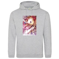 Hoodie with Print Eromanga Sensei Amazing Elf Yamada - 2XL grey