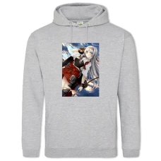 Hoodie with Print Kantai Collection Shoukaku - 2XL grey