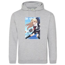 Hoodie with Print Kantai Collection Yuudachi - 2XL grey