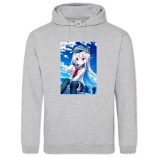 Hoodie with Print Kantai Collection Hibiki Girl - 2XL grey