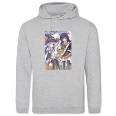 Hoodie with Print Kantai Collection Little Witches - 2XL grey