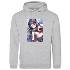 Hoodie with Print Kantai Collection Akatsuki - 2XL grey