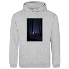 Hoodie with Print Star Wars Dark Forest - 2XL grey