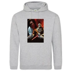 Hoodie with Print Star Wars Universe - 2XL grey