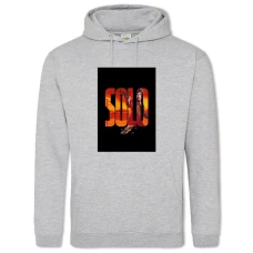 Hoodie with Print Star Wars Solo - 2XL grey