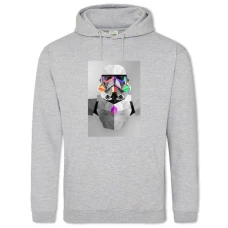 Hoodie with Print Star Wars Modern Storm Trooper - 2XL grey