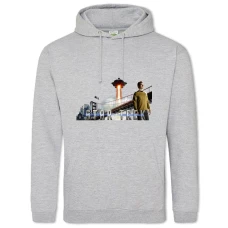 Hoodie with Print Star Trek Universe - 2XL grey