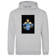 Hoodie with Print Star Trek Trek Yorself - 2XL grey