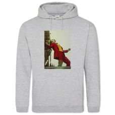 Hoodie with Print Joker Main Hero - 2XL grey