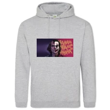 Hoodie with Print Joker Art Edition - 2XL grey