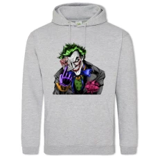 Hoodie with Print Joker Comics Edition - 2XL grey