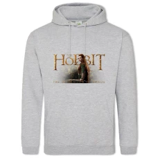 Hoodie with Print The Hobbit The Desolation Of Smag - 2XL grey