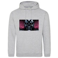 Hoodie with Print The Terminator Art Version - 2XL grey