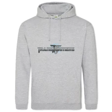 Hoodie with Print Transformers Logo - 2XL grey
