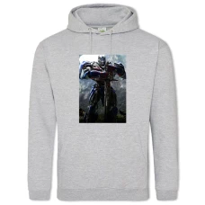 Hoodie with Print Transformers Optimus Prime - 2XL grey