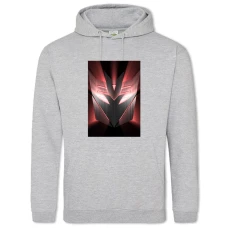 Hoodie with Print Transformers Metal Sign - 2XL grey